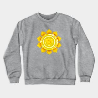 Solar plexus Chakra, Manipura Crewneck Sweatshirt